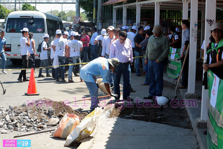 Paradas de buses con mejores condiciones para discapacitados